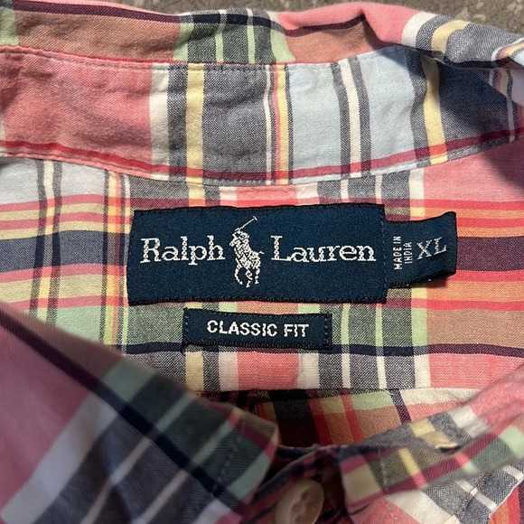 Ralph Lauren classic fit button front shirt. - Picture 3 of 3